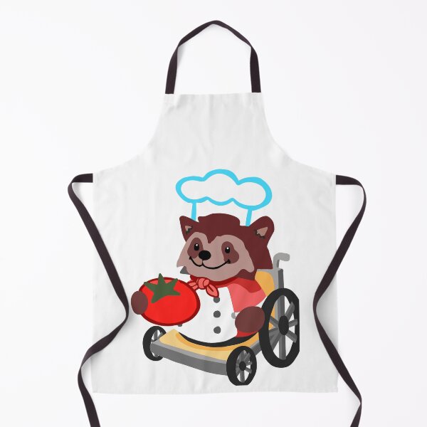 Item preview, Cooking With Teammates Is Very Fun Overcooked Game Wheelchair Raccoon Chef Rave Acid designed and sold by FolgeOvercooked.