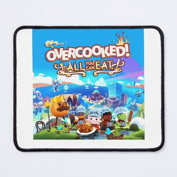 Item preview, Cooking With Teammates Is Very Fun Overcooked Game ! All You Can Eat Dj Electronic designed and sold by FolgeOvercooked.