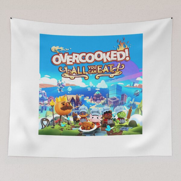 Item preview, Cooking With Teammates Is Very Fun Overcooked Game ! All You Can Eat Dj Electronic designed and sold by FolgeOvercooked.