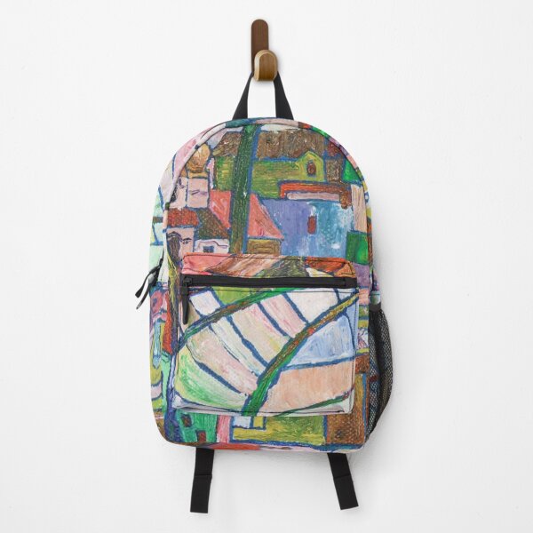 Item preview, Traktir - Old town - colorful painting impressionism by Ksavera designed and sold by KsaveraArt.