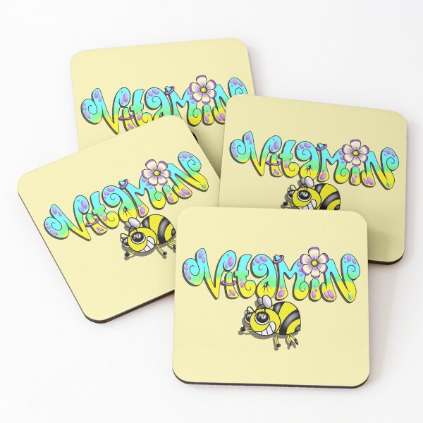 Item preview, Vitamin Bee - Street Art Style Vitamin B Graffiti designed and sold by ArtheUK.