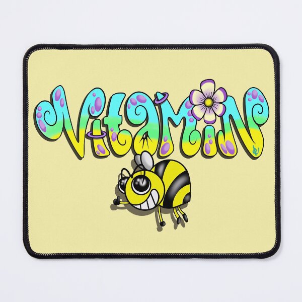 Item preview, Vitamin Bee - Street Art Style Vitamin B Graffiti designed and sold by ArtheUK.