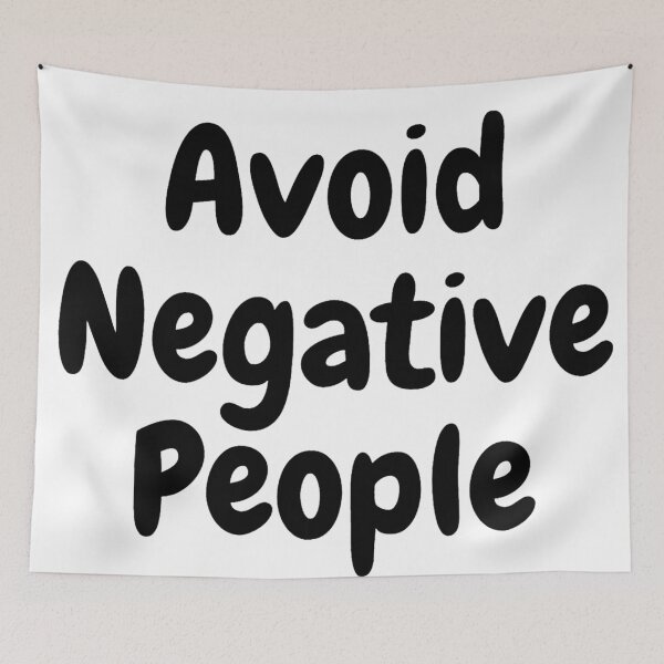 Item preview, Avoid negative People  designed and sold by artesiaKT.