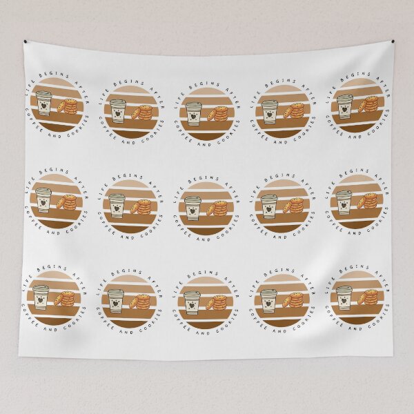 Item preview, Life Begins After Coffee And Cookies designed and sold by bsrishika.