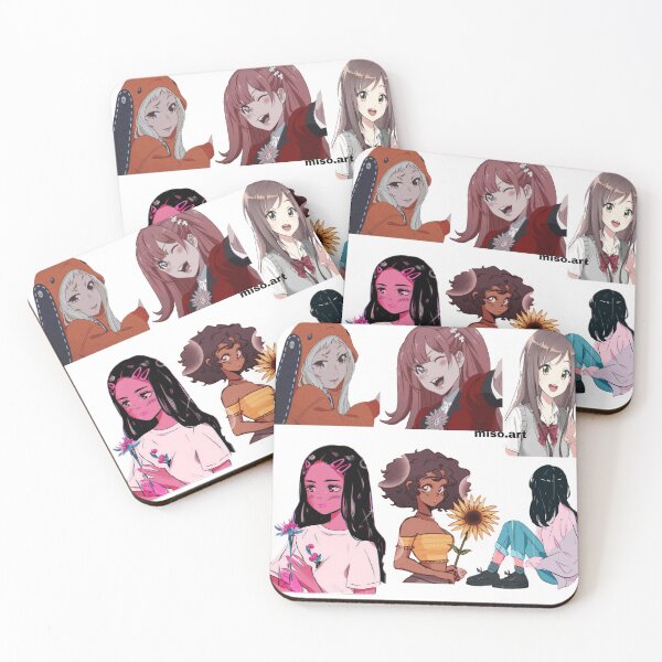 Item preview, Anime girls squad designed and sold by goldennrosess.