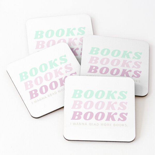 Item preview, I Wanna Read More Books Pastel Colors  designed and sold by Rislam.