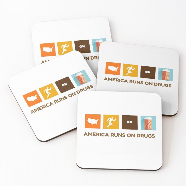 Item preview, America Runs On Drugs designed and sold by o00OAnimanifest.