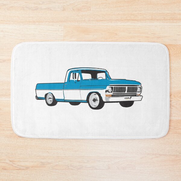 Item preview, 70s White Blue F Truck designed and sold by CoolRide.