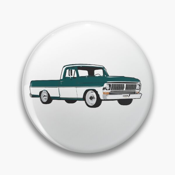 Item preview, 70s Green Blue F Truck designed and sold by CoolRide.
