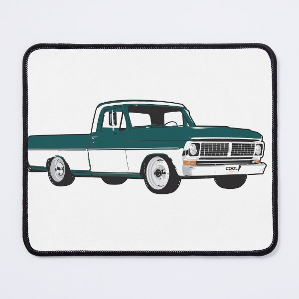 Item preview, 70s Green Blue F Truck designed and sold by CoolRide.