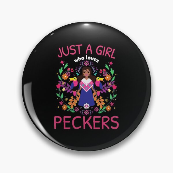 Item preview, Just a girl who loves peckers - funny designed and sold by narilex.