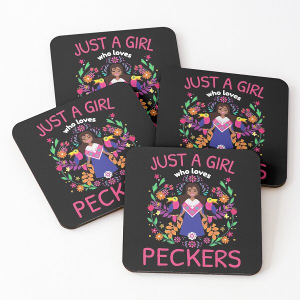 Item preview, Just a girl who loves peckers - funny designed and sold by narilex.