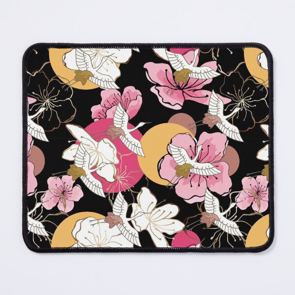 Item preview, Crane flower pattern designed and sold by LittleNippon.