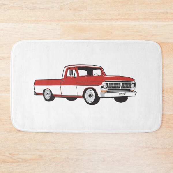 Item preview, 70s White Red F Truck designed and sold by CoolRide.