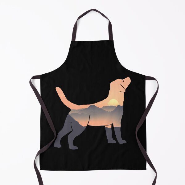 Item preview, Labrador Dog Silhouette Sun Mountain Labrador Retriever Gift designed and sold by alaechamlal.