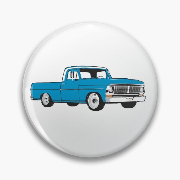 Item preview, 70s Blue F Truck designed and sold by CoolRide.