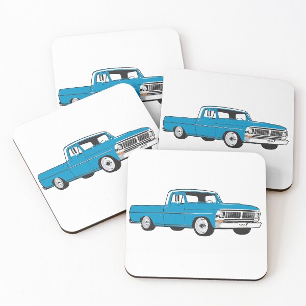 Item preview, 70s Blue F Truck designed and sold by CoolRide.