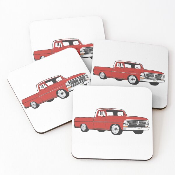 Item preview, 70s Red F Truck designed and sold by CoolRide.