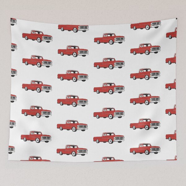 Item preview, 70s Red F Truck designed and sold by CoolRide.