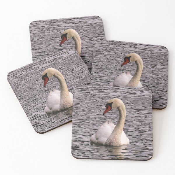 Item preview, A proud white swan designed and sold by Ann Biddlecombe.