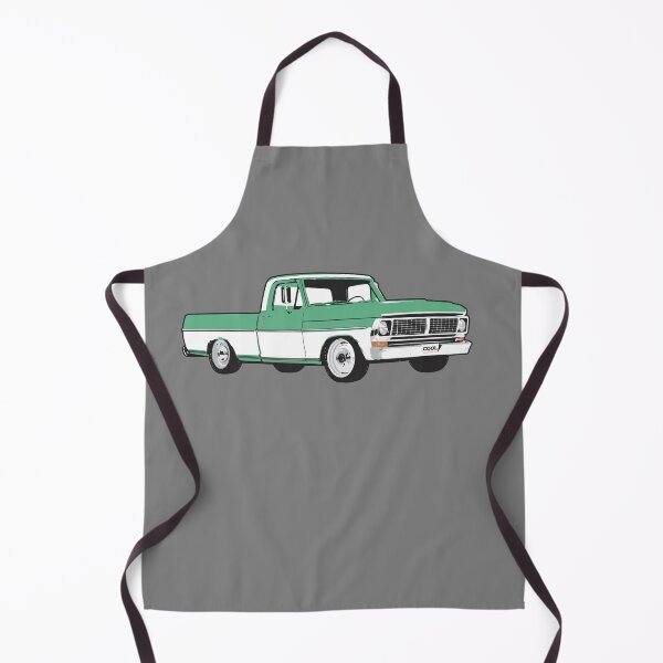 Item preview, 70s White Light Green F Truck designed and sold by CoolRide.