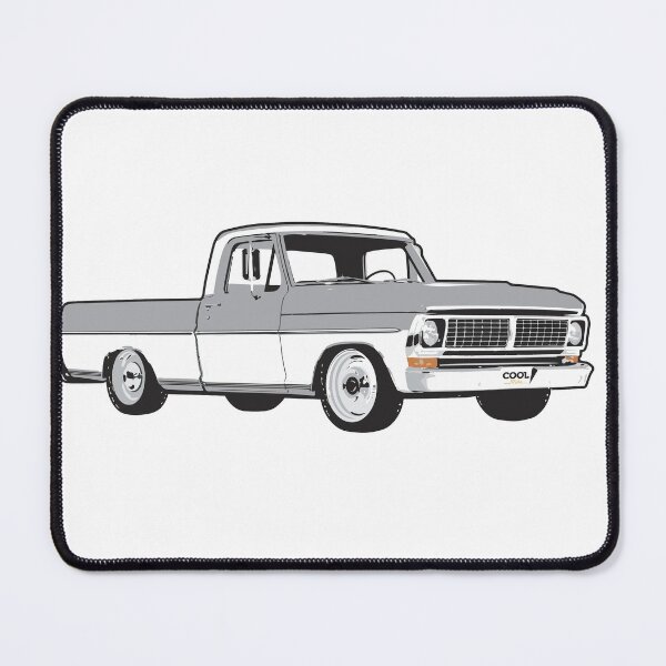 Item preview, 70s White Grey F Truck designed and sold by CoolRide.