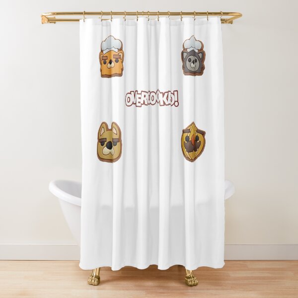 Cute raccoon on tree root Bathroom Shower Curtain Polyester Fabric & Hook 71*71" 