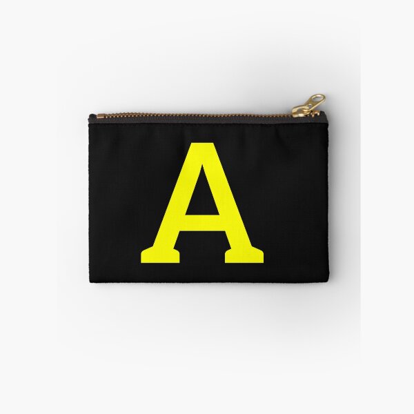 Artikelvorschau, gelber Buchstabe A Buchstabe A - T-Shirt entworfen und verkauft von AliBet.