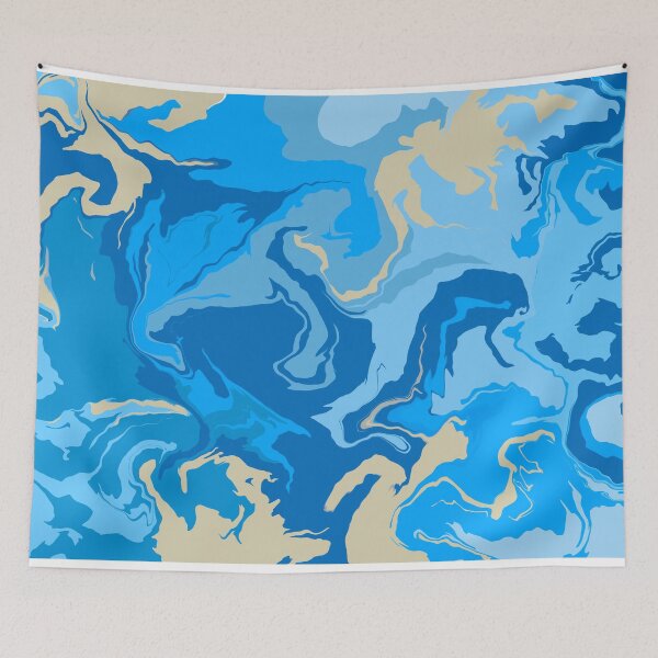 Item preview, Ocean Swirls designed and sold by Magnolia Designs .