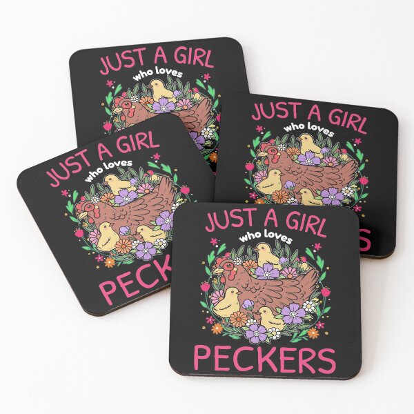 Item preview, Just a girl who loves peckers - funny designed and sold by narilex.