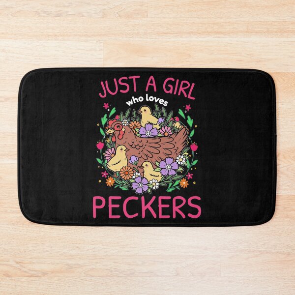 Item preview, Just a girl who loves peckers - funny designed and sold by narilex.