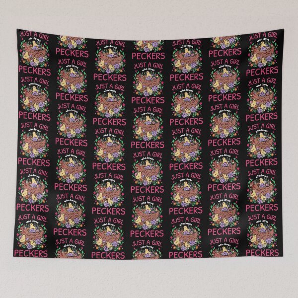 Item preview, Just a girl who loves peckers - funny designed and sold by narilex.
