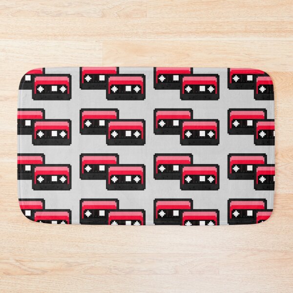 Item preview, Red Pixel Cassette Tape designed and sold by rin3d .