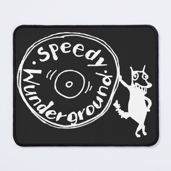 Item preview, Speedy Wunderground Logo White designed and sold by soundbible.