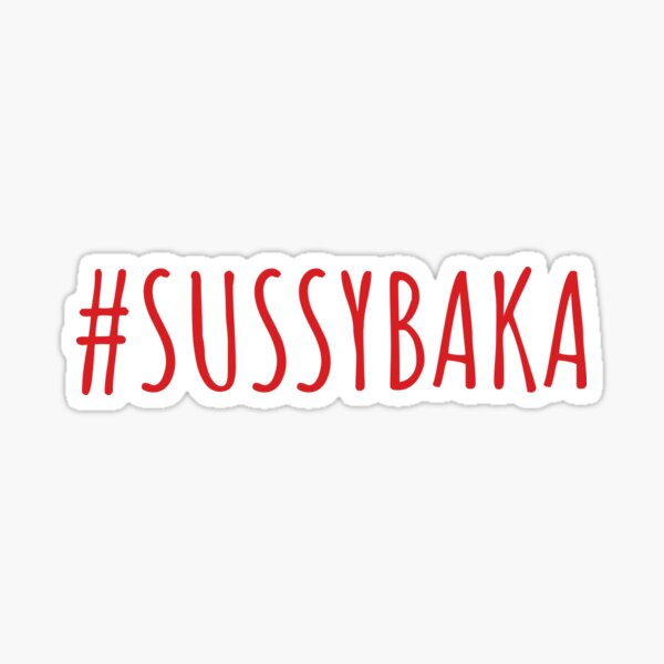 Ur tal sussy baka engraçado sussy baka meme camisola com capuz 6xl algodão  dekus um sussy baka sussy significado sussy significado sussy - AliExpress