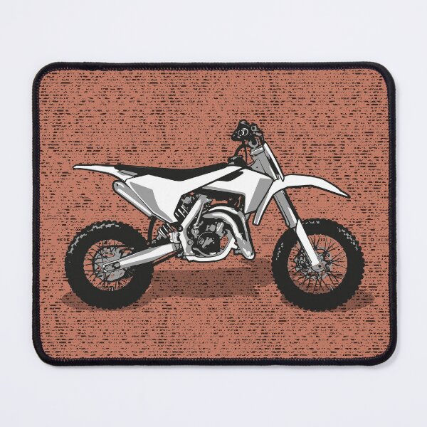 Item preview, Motocross // monochromatic siena and black and white motorcycles designed and sold by SelmaCardoso.
