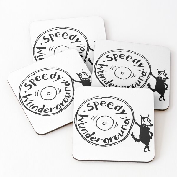Item preview, Speedy Wunderground Logo Black designed and sold by soundbible.