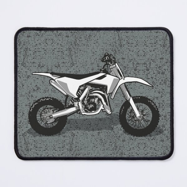 Item preview, Motocross // grey green background black white and grey motorcycles designed and sold by SelmaCardoso.