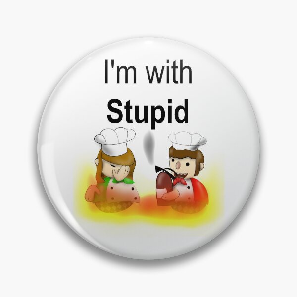 Item preview, Cooking With Teammates Is Very Fun Overcooked Game I'M With Stupid Premium Dark And Offensive designed and sold by FolgeOvercooked.