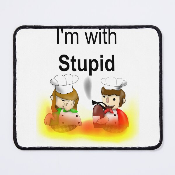 Item preview, Cooking With Teammates Is Very Fun Overcooked Game I'M With Stupid Premium Dark And Offensive designed and sold by FolgeOvercooked.