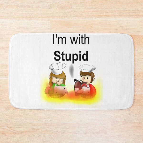 Item preview, Cooking With Teammates Is Very Fun Overcooked Game I'M With Stupid Premium Dark And Offensive designed and sold by FolgeOvercooked.