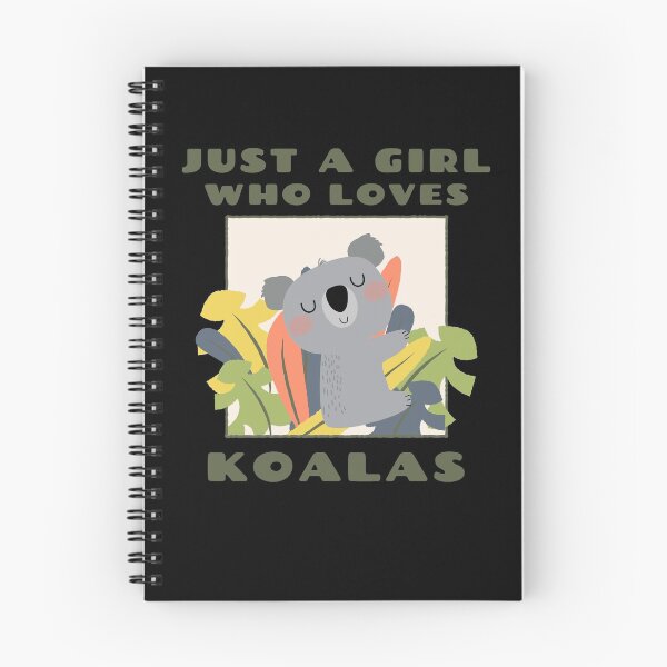 Item preview, Just A Girl Who Loves Koalas Cute designed and sold by Zurickdesigns.