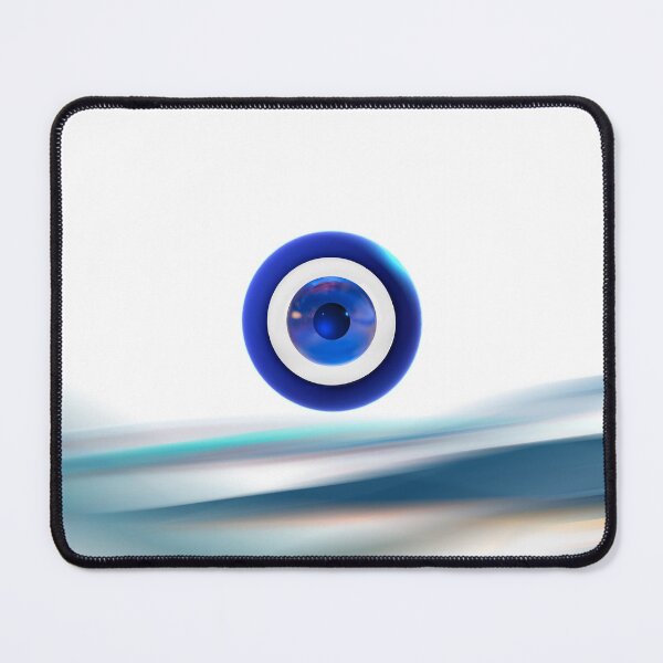 Item preview, Mati Evil Eye Blue Glass Yiorgos Collection designed and sold by Yiorgos Designs.