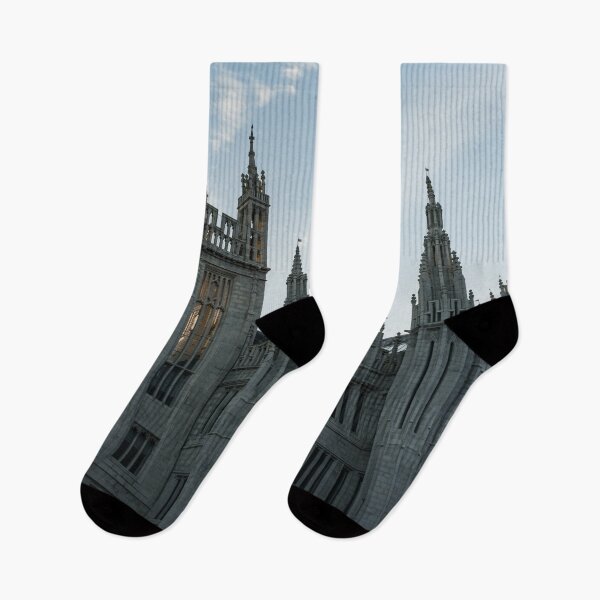 Item preview, Silver City Architecture - the Magnificent Marischal College at Sunrise designed and sold by Georgia Mizuleva.