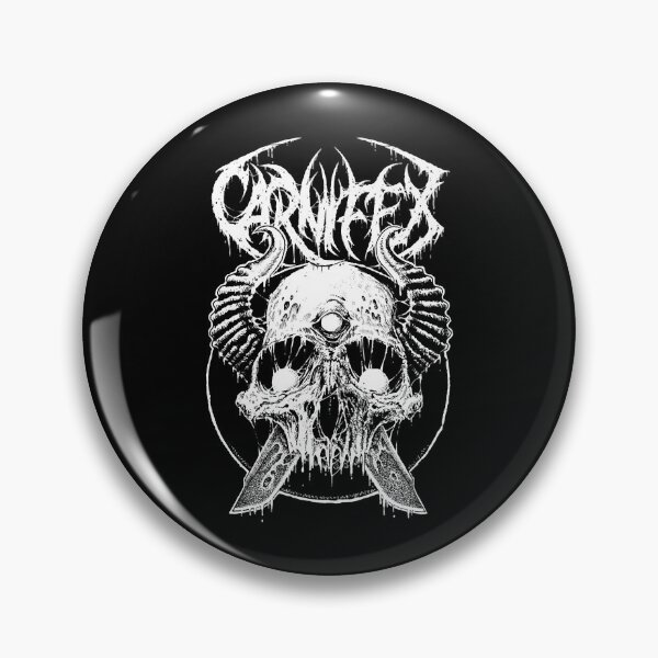 Artikelvorschau, Limitierte Auflage Retro Carnifex Band Genre Death Metal entworfen und verkauft von Joseph Towett.