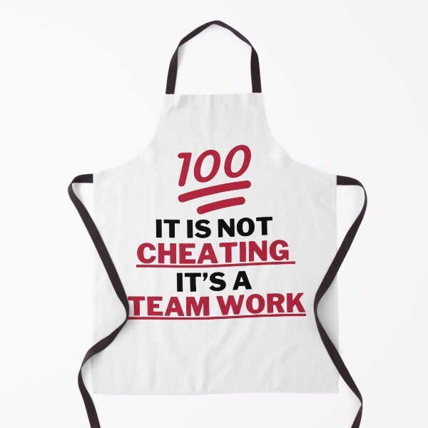 Item preview, [Quotes] - It is not cheating It's a teamwork (White colour) designed and sold by PeterMun1007.