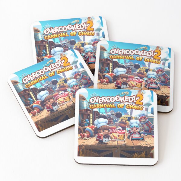 Item preview, Cooking With Teammates Is Very Fun Overcooked Game Overcooked 2 Carnival Of Chaos Dj Electronic designed and sold by FolgeOvercooked.