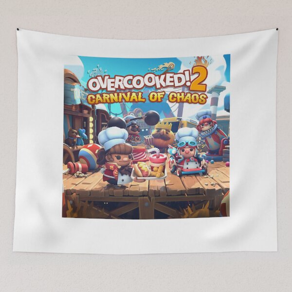 Item preview, Cooking With Teammates Is Very Fun Overcooked Game Overcooked 2 Carnival Of Chaos Dj Electronic designed and sold by FolgeOvercooked.