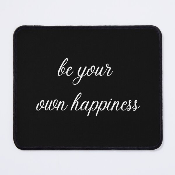 Item preview, be your own happiness black and white designed and sold by LePetitAtelierG.