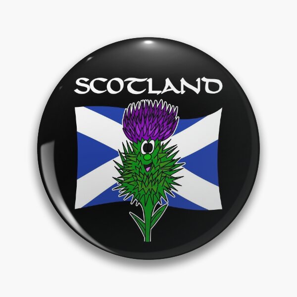 Item preview, Scottish Thistle Scotland Flag St Andrews Day designed and sold by doodlerob.